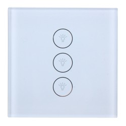 1/2/3 Way AC100-240V Smart Wall Switch Wifi Smart Remote Switch Touch Switch Wireless Voice Control 1/2/3 Way AC100-240V Smart Wall Switch Wifi Smart Remote Switch Touch Switch Wireless Voice Control