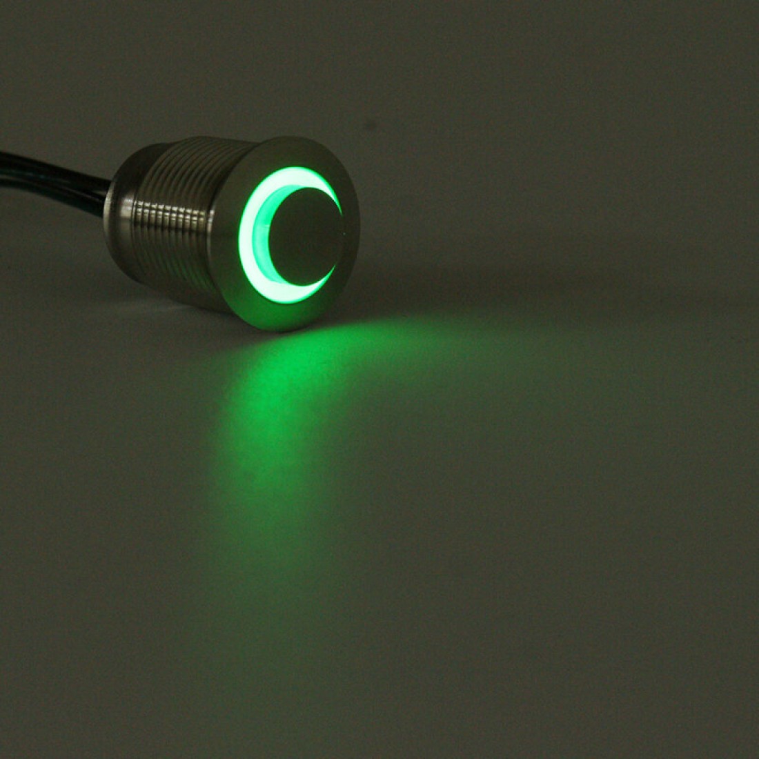 12V 16mm Metal Momentary LED Push Button Switch Power Horn Engine Start ...
