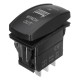 12V 20A 7Pin LED Light Laser Rocker Switch Momentary Rocker Switch Winch In Out ON/OFF