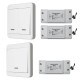 1/2Way Lamp Light Wireless Remote Control Switch Receiver Transmitter ON/OFF Switch Controller