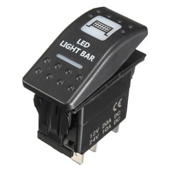 20A 12V LED Toggle Switch On/Off Rocker Switch LED Light Bar Switch 20A 12V LED Toggle Switch On/Off Rocker Switch LED Light Bar Switch