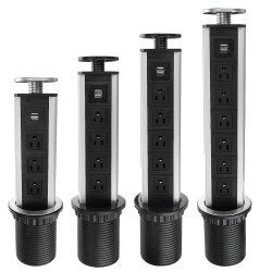 2500W US Plug 3/4/5/6 Socket Power 2.5A USB Charger Hidden Kitchen Table Electrical Socket 2500W US Plug 3/4/5/6 Socket Power 2.5A USB Charger Hidden Kitchen Table Electrical Socket