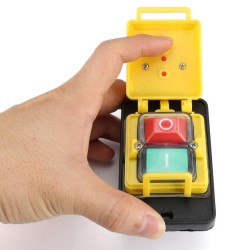 250V 15A KJD18 Switch 5 Pin No-Voltage Release Switch Plastic 250V 15A KJD18 Switch 5 Pin No-Voltage Release Switch Plastic