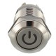 5 PCS 12V 4 Pin Led Metal Push Button Switch Momentary Power Switch Waterproof