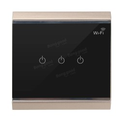 AC 100V-250V Smart WiFi Socket Remote Control Intelligent Touch Switch Wall Socket Switch AC 100V-250V Smart WiFi Socket Remote Control Intelligent Touch Switch Wall Socket Switch