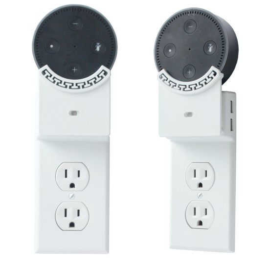 AC 110-250V Multi-purpose Wall Socket Switch Bracket Dual USB with LED Night Light