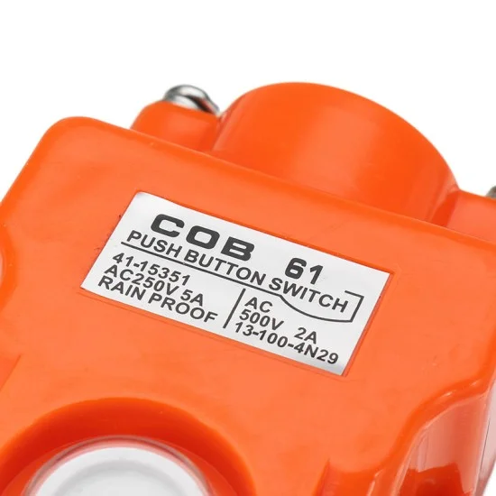 AC 250V 5A UP DOWN Button Switch Crane Handheld Button Box Driving ...