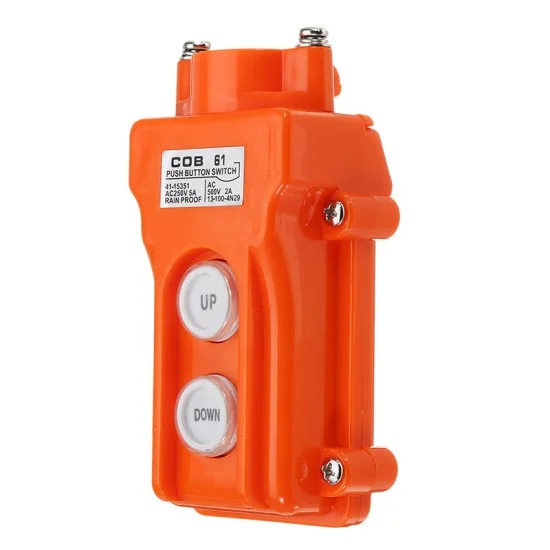 AC 250V 5A UP DOWN Button Switch Crane Handheld Button Box Driving ...