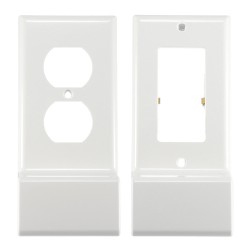 Dual USB Socket Ports Wall Charger Power Adapter Socket Outlet Panel