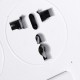 Electric 3 Socket Outlet + 3 USB Extension Power Strip 5V 2.1A US/UK Plug Cord