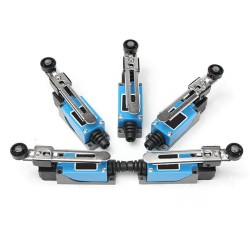 5pcs Limit Switch AC 250V 5A Adjustable Rotary Roller Lever 5pcs Limit Switch AC 250V 5A Adjustable Rotary Roller Lever
