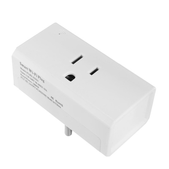 Wifi Smart Plug Smart Socket Outlet Compatible with Alexa and Google Home Voice Control