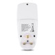 LCD Din Rail Digital Timer Switch Socket 50/60Hz Power Voltage Current Metering US/EU/UK Plug