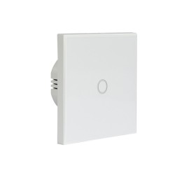 1Gang WIFI Smart Wall Light Touch Panel Switch App For Alexa Google Home