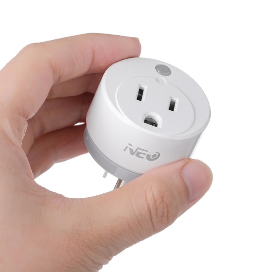 Smart WIFI Socket US Plug Wifi Smart Plug Socket 2.4GHz 45m Timing ON/OFF Function for Alexa for Google Home Assistant IFTTT