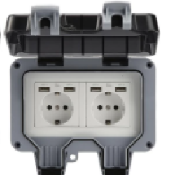 Outdoor Waterproof USB Socket Wall Outlet Air Conditioner Outlet EU UK US GER PLUG Outdoor Waterproof USB Socket Wall Outlet Air Conditioner Outlet EU UK US GER PLUG