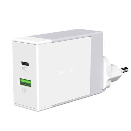 W2DT USB PD Wall Charger 100-240V US/UK/EU Plug USB Charger Plug