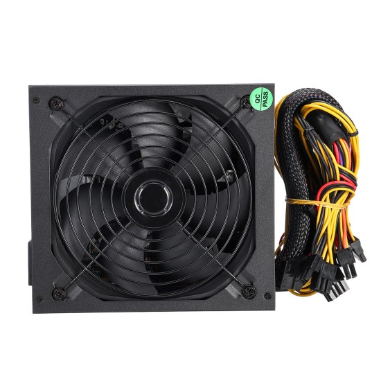 1000W PC Computer Power Supply Quiet 140mm Green LED Fan 24Pin SATA 6Pin 8Pin