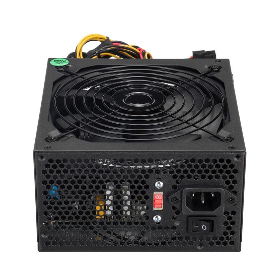 1000W PC Computer Power Supply Quiet 140mm Green LED Fan 24Pin SATA 6Pin 8Pin