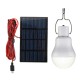 5V 1W Solar Panel Powered LED Bulb Light Portable Outdoor Camping Tent Energy Lamp