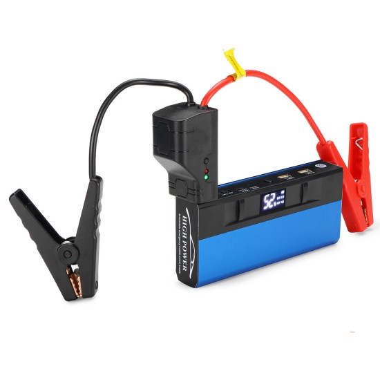 JX37 1200A 99800mAh 12V Car Battery Starter Jump Starter Power Pack With LED Flashlight USB Quick Charge