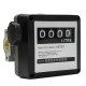 4 Digital Diesel FM-120 Gasoline Fuel Petrol Oil Flow Meter Counter Gauge 20-120L/Min for Refueling Device
