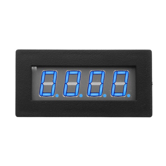 4 Digital LED Blue Red Tachometer RPM Speed Meter