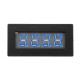 4 Digital LED Blue Red Tachometer RPM Speed Meter