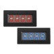 4 Digital LED Blue Red Tachometer RPM Speed Meter