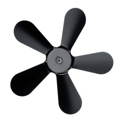 Professional 5 Blades Aluminum Wood Stove Fan Blade Accessories For Heating Fireplaces Fan Professional 5 Blades Aluminum Wood Stove Fan Blade Accessories For Heating Fireplaces Fan