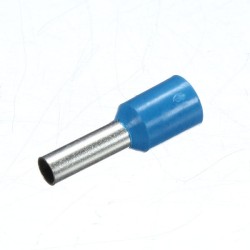 100Pcs AWG 14 Blue Wire Copper Crimp Insulated Cord Pin End Terminal 100Pcs AWG 14 Blue Wire Copper Crimp Insulated Cord Pin End Terminal