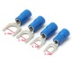 10PCS Blue Insulated Fork Wire Connector Electrical Crimp Terminal 16-14AWG