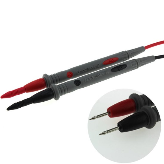 1000V 10A Needle Tip Leads Pin Hot Universal Digital Multimeter Lead Pen