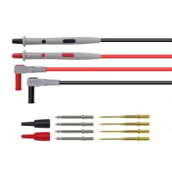 P1503E Multimeter Test Probe Test Leads Kit with Tweezers To Banana Plug Cable Replaceable Needles Digital Multimeter Feeler P1503E Multimeter Test Probe Test Leads Kit with Tweezers To Banana Plug Cable Replaceable Needles Digital Multimeter Feeler