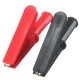 2Pcs 2000V 30A Crocodile Alligator Folders Safety Test Clips For 4mm Shrouded Banana Plug