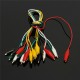 42cm 10pcs Alligator Clip Electrical DIY Test Leads Alligator Double-ended Crocodile Clip Roach Clip Test Jumper Wire