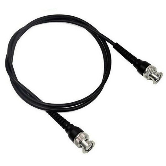 P1013 BNC Q9 Male Plug To BNC Q9 Male Plug Oscilloscope Cable Lead 100CM