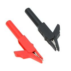 High-Quality Insulated Electrical Crocodile Test Cord Clamp for Multimeter Banana Plug Cable Lead Probe Crocodile Test High-Quality Insulated Electrical Crocodile Test Cord Clamp for Multimeter Banana Plug Cable Lead Probe Crocodile Test