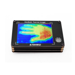 MLX90640 3.4 Inch LCD Handheld Digital Infrared Thermal Imager Infrared Temperature Sensors Detection Tool + Battery MLX90640 3.4 Inch LCD Handheld Digital Infrared Thermal Imager Infrared Temperature Sensors Detection Tool + Battery