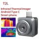 T2L 256*192 Thermal Imager Camera Infrared Thermometer Imager Industrial Tester Imaging Camera for Mobile Phone Android