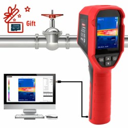 UTi690A 120*90 Infrared Thermal Imager -20~400℃ PC Software Analysis Industrial Thermal Imaging Camera Handheld USB Infrared Thermometer UTi690A 120*90 Infrared Thermal Imager -20~400℃ PC Software Analysis Industrial Thermal Imaging Camera Handheld USB Infrared Thermometer