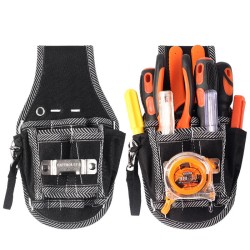 260x145mm Oxford Cloth Tool Bag Electrician Waist Pocket Tools Belt Pouch Bag Screwdriver Holder Kit 260x145mm Oxford Cloth Tool Bag Electrician Waist Pocket Tools Belt Pouch Bag Screwdriver Holder Kit