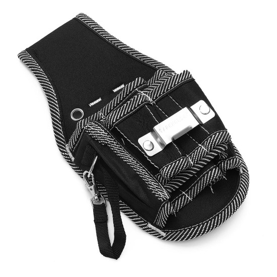 260x145mm Oxford Cloth Tool Bag Electrician Waist Pocket Tools Belt Pouch Bag Screwdriver Holder Kit