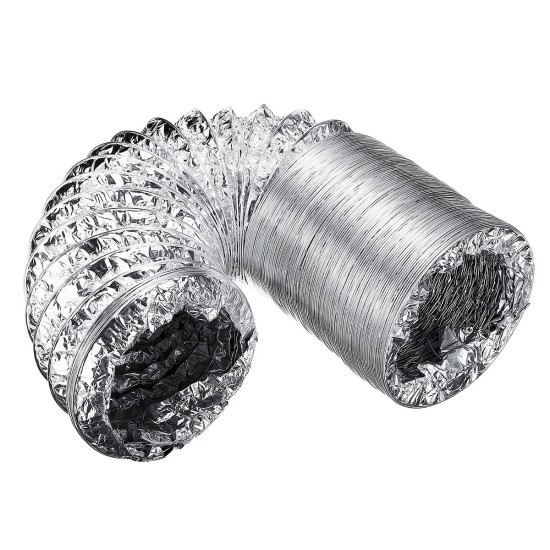 4 Inch 100mm Air Ventilation Fan Pipe Hose Flexible Aluminum Exhaust Duct 2m/3m Length