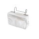 Bedside Hanging Basket Canvass Pocket Sundry Storage Bag Large-capacity Organizer