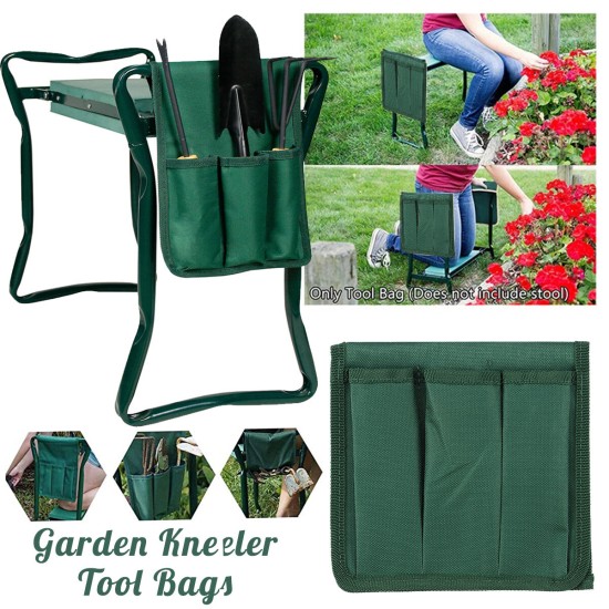 Garden Kneeler Tool Oxford Bag Gardener for Kneeling Chair Garden Tool Bag