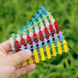 Miniature Small Wood Fence DIY Fairy Garden Micro Dollhouse Plant Pot Decorations Bonsai Terrarium Ornament Miniature Small Wood Fence DIY Fairy Garden Micro Dollhouse Plant Pot Decorations Bonsai Terrarium Ornament