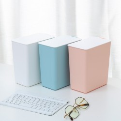 Office Table Sundries Storage Container Waste Bins Mini Trash Can Desktop Bucket Office Table Sundries Storage Container Waste Bins Mini Trash Can Desktop Bucket
