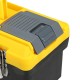 14/17/19 Inch Plastic Work Tools Storage Box Protable Carrying Case Handle Accessories Holder