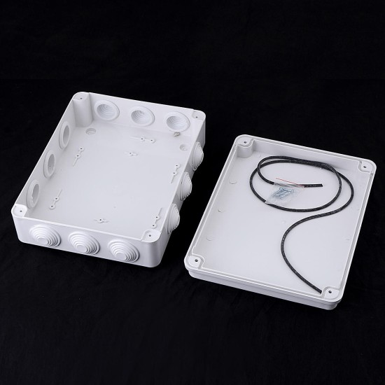 ABS IP65 Large Waterproof Junction Box Universal Electrical Tool Enclosure Cable Case